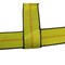 Mytee Products 2inx120in Yellow Side Mount Wheel Tie Down Strap w/ Flat Hook & Dual Ratchet - 3,333 lbs WLL Wheel RST-210SM-DS - alternate 4