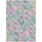 Homeroots 9' X 12' Lavender And Purple Geometric Washable Indoor Outdoor Area Rug 609152 - alternate 4