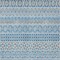 Homeroots 5' X 8' Sky Blue And Denim Blue Quatrefoil Washable Indoor Outdoor Area Rug 583241 - alternate 2