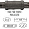 B & K 1/2 in. FIP each X 1/2 in. D FIP Black Malleable Iron 90 Degree Elbow 312UPE90-12 - alternate 2