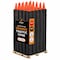Xpose Safety Traffic Safety Cone, 12 in, PVC Plastic, No Collar, Orange, Half Pallet, PK440 OTC12-HP440-X - alternate 1