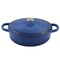 Crock-Pot Crock Pot Artisan Enameled 5 Qt Cast Iron Round Braiser Pan with Self Basting Lid in Sapphire Blue 111999.02 - alternate 2