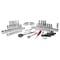 Performance Tool 134 pc. Mechanic's Tool Set, Ratchets, SAE/Metric Sockets, Storage Case W30501 - alternate 2