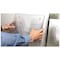 Acrimet Horizontal Triple File Folder Holder Organizer (Clear Crystal Color) 860.1 - alternate 2