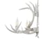 Jonathan Y Eldora 26" 4-Light Rustic Farmhouse Adjustable Resin Antler LED Chandelier, White JYL6301B - alternate 7