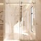Fab Glass And Mirror Murano Lux 56-60in W x 58in H Frameless Single Sliding Shower Door, Bathroom Glass Door 3 SHSS10M60X58CH - alternate 1
