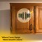 Brixwell Self-Closing Variable Overlay Flush Cabinet Hinges, 2-3/4in L, 2in W, Burnished Brass Finish BXB9297BB - alternate 4