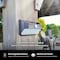 Home Zone Security Mesh-Linkable Solar SMD LED Security Wall Light, 800 Lumens, 4PK ES00945G - alternate 2