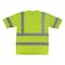 Ergodyne Hi-Vis Shirt, 3XL, Lime, Short Sleeve 22037 - alternate 3
