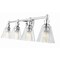 Z-Lite Auden Chrome 4 Light Vanity 7704-4V-CH - alternate 2