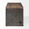 Homeroots 52" Dark Brown and Gray Writing Desk 380202 - alternate 4