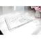 Homeroots 16in Clear Rectangular Crystal Serving Tray 517509 - alternate 3