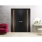 Sartodoors Solid French Double Doors Planum 1010 Black 60x96 (2* 30x96) Solid Core Modern Interior PLANUM1010DD-BLK-6096 - alternate 1