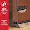 M-D Building Products 36 in. Brown Vinyl Concealed Kerf/Channel Fit Under Door Seal 67967 - alternate 4