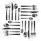 Megachef Cravat 20 Piece Flatware Utensil Set, Stainless Steel Service for 4 in Matte Black MCFW-CRAVAT-MATTEBLACK - alternate 5