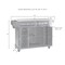 Crosley Cambridge Stainless Steel Top Full Size Kitchen Island/Cart KF30002DBK - alternate 4