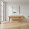 Homeroots 66" Oak Wood Dining Table 640721 - alternate 3