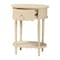Bali & Pari Liba End Table with Scalloped Detailing and Open Shelf Storage 271-14795-ZORO - alternate 2