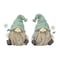 Homeroots Set of Four Brown And Green Polyresin Gnomes, 4PK 518131 - alternate 1
