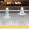 Nuwatt 4 Inch MR16 LED Retrofit 12V Recessed Downlights, 5CCT 2700K-5000K, 600LM, GU5.3 Base, 6PK NW-DL-4-MR16-LV-5CT-WH-6P - alternate 5