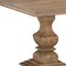 Homeroots 75" Brown Solid Wood Double Pedestal Base Dining Table 554332 - alternate 2