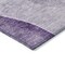 Homeroots 9' X 12' Purple Eggplant And Gray Abstract Washable Indoor Outdoor Area Rug 582030 - alternate 3