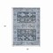 Homeroots 5' X 8' Blue And Denim Blue Aztec Washable Indoor Outdoor Area Rug 616593 - alternate 4