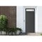 Vdomdoors Front Exterior Prehung Metal-Plastic Door, Manux 8111 Antracite Grey, Top Sidelite Transom, Office MANUX8111EXD-ANT-W36xH80+14-RH - alternate 3