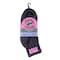 Railroad Sock Womens Quarter Socks, 95% Cotton, 3% Nylon, 2% Elastic, Black, 5-10 W; 4 Pair-7.5 M, 3 PK 639 BK - alternate 1