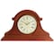 Bedford Clock Collection Mahogany Cherry Mantel Clock with Chimes BED-FERN - alternate 1