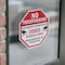 Signmission No Trespassing This Property Is Pro, 4 inch X 4 inch, Vinyl Decal, 5PK OC-D-5PACK-4-93 - alternate 2