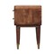 Homeroots 22" Brown Solid Wood Two Drawer Nightstand 701713 - alternate 3