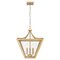 Z-Lite Montalcino Rubbed Brass 3 Light Chandelier 1961-3C-RB - alternate 2