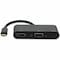 Add-On AddOn USB 3.1 (C) Male to HDMI Female, VGA Female, USB 2.0 (A) Female Black Adapter - Black - 1 USBC2HDMIVGAUSBAUD-AO - alternate 3