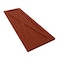 Ekena Millwork True Fit PVC Single X-Board Farmhouse Fixed Mount Shutters, Pepper Red, 12W x 32H, PR TFP001FH12X032MR - alternate 3
