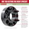 Coyote Wheel Accessories WHEEL ADAPTERS 5 x 1143 Millimeter 5 x 450 Inch Axle Bolt Circle 5 x 1143 Millimeter 5 x 450 5450-5450-B - alternate 4