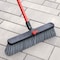 Libman Commercial 18in Rough Sweep Push Broom-Complete Set-Poly Fiber 878 - alternate 2