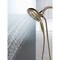 Delta Universal Showering Components H2OKinetic In2ition 5-Setting Two-in-One Shower 58480-CZ-PK - alternate 2
