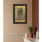 Homeroots Thinking Room 3 Black Framed Print Wall Art 406494 - alternate 2