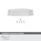 Amerock Highland Ridge 3-1/2 in 89 mm Center-to-Center Polished Chrome Cabinet Cup Pull BP5531826 - alternate 3