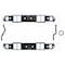 Fel Pro Hp Chevy Small Block, 1.31" X 2.10" Port Size, Steel Core Laminate With Printoseal 1206 S-3 - alternate 1