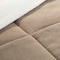 Lavish Home Full/Queen Comforter Set 3-Piece Sherpa and Fleece Bedspread with Pillow Shams, Taupe 66-401-FQ-T - alternate 4