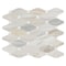 Ackland Auralie Octagon 12 in. x 13 in. Polished Marble Mosaic Floor and Wall Tile, 10PK AKM-S-AUR13X12OCP-CA - alternate 2