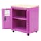 The Original Pink Box 28-Inch Base Cabinet with Butcher Block Top, Pink PB2802KBC - alternate 3