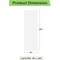 Ipower Plant Cover Freeze Protection, 8 FT x 24 FT Reusable Floating Frost Blankets for Cold Winter LGCOVRS - alternate 2