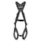 Msa Safety V-FORM Fall Protection Harnesses, Super XL, 400 lb, Quick-Connect Chest/ Tongue Leg Straps 10252218 - alternate 2