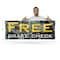 Signmission Free Brake Check, 36 Inch x 96 Inch, Vinyl Banner B-96-30642 - alternate 2