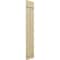 Ekena Millwork True Fit PVC, Two Board Spaced Board-n-Batten Shutters, Natural Twine, 11 1/4W x 32H, PR TFP101SBF11X032NT - alternate 3