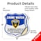 Signmission Neighborhood Crime Watch Shield Sign We, 6 inch X 6 inch, Vinyl Decal, 2PK SHI-D-2PACK-6-388 - alternate 3