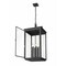 Z-Lite Hartwell 6-Light Outdoor Chain Mount Ceiling Fixture, 15 in W, Sand Black 5019CHXXL-BK - alternate 3